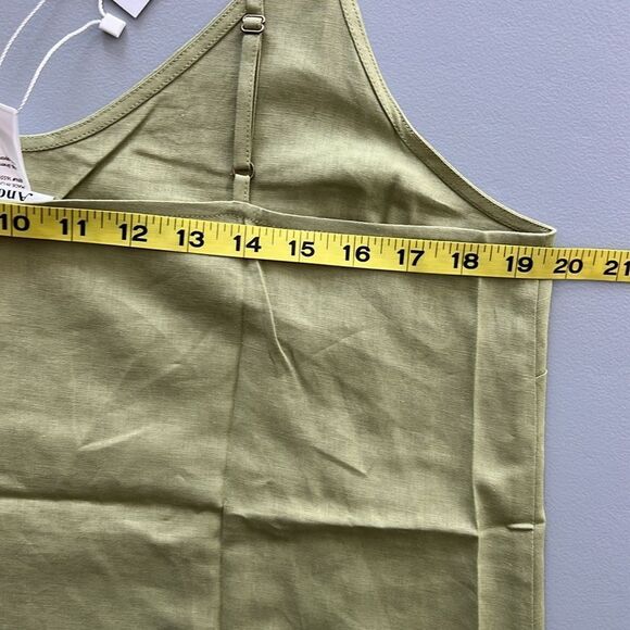 NWT Andie The Barreta Slip Dress Ivy Size L - Picture 8 of 10